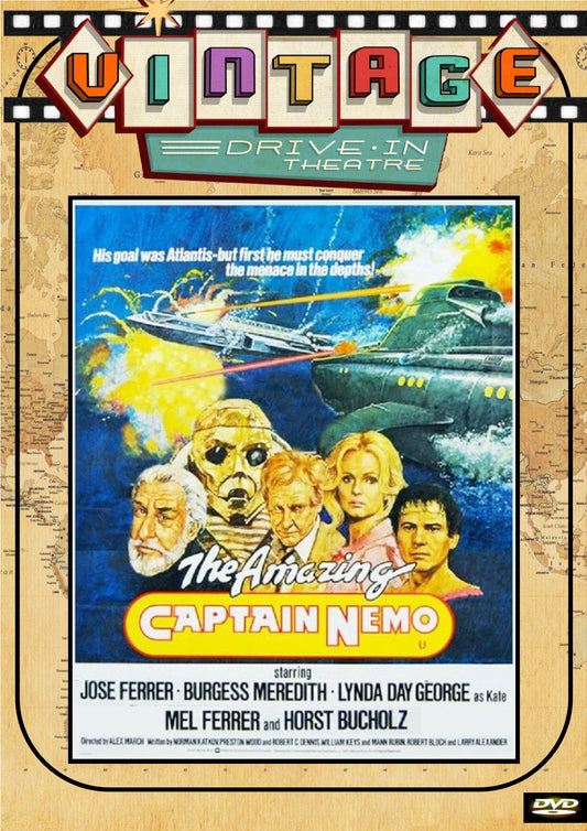 The Amazing Captain Nemo  1978 DVD