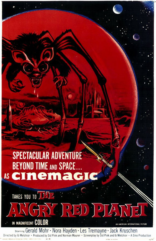 The Angry Red Planet  1959 DVD