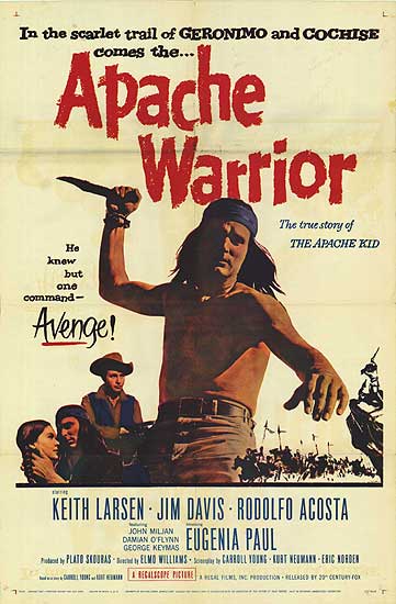 Apache Warrior   1957   DVD