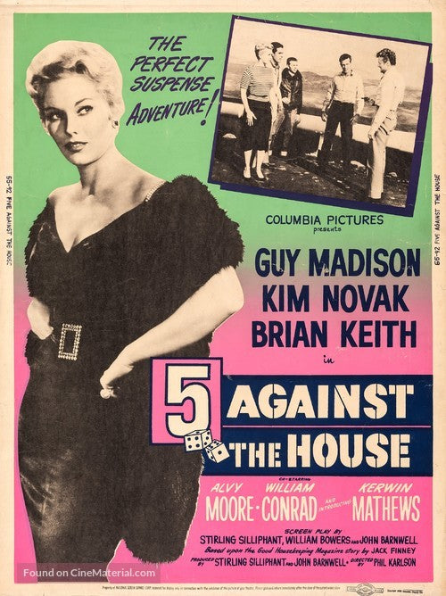 5 Against The House    1955  Digital Download
