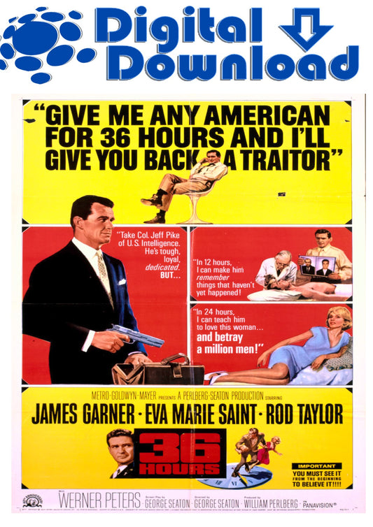 36 Hours  1964  Digital Download
