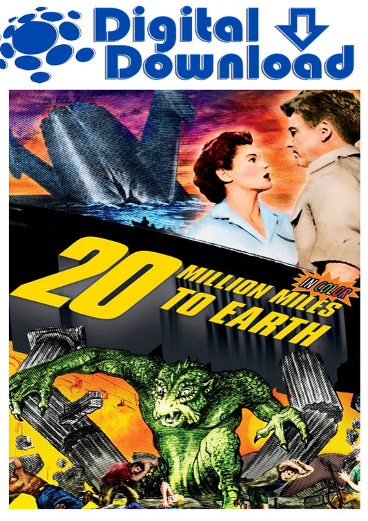 20 Million Miles To Earth   1957 Digital Download
