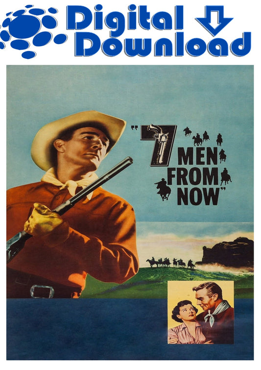 7 Men From Now   1956 Digital Download