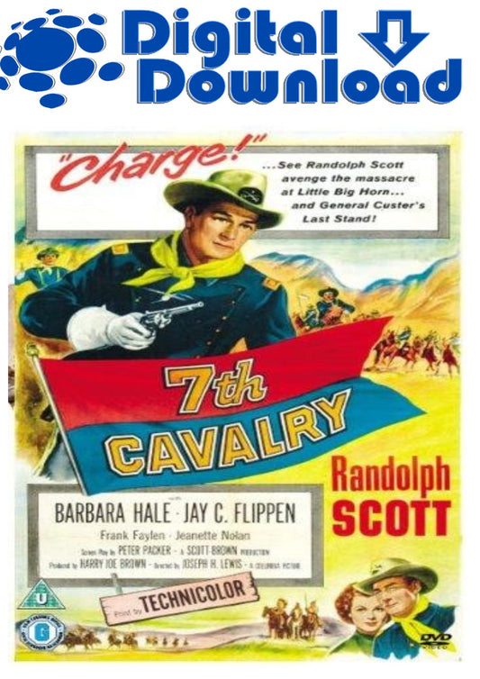 7th Cavalry  1956 Digital Download