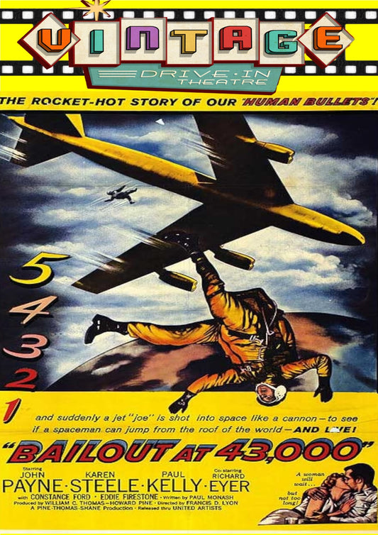Bailout At 43,000 Feet  1957  DVD