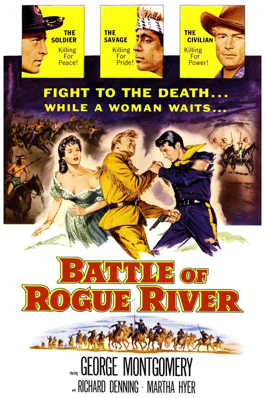 The Battle Of Rogue River   1954   DVD