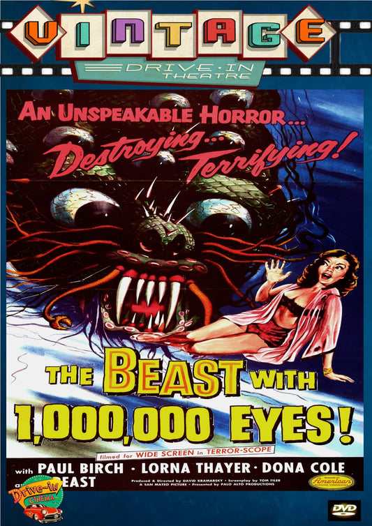 The Beast With A 1,000,000 Eyes  1955 DVD