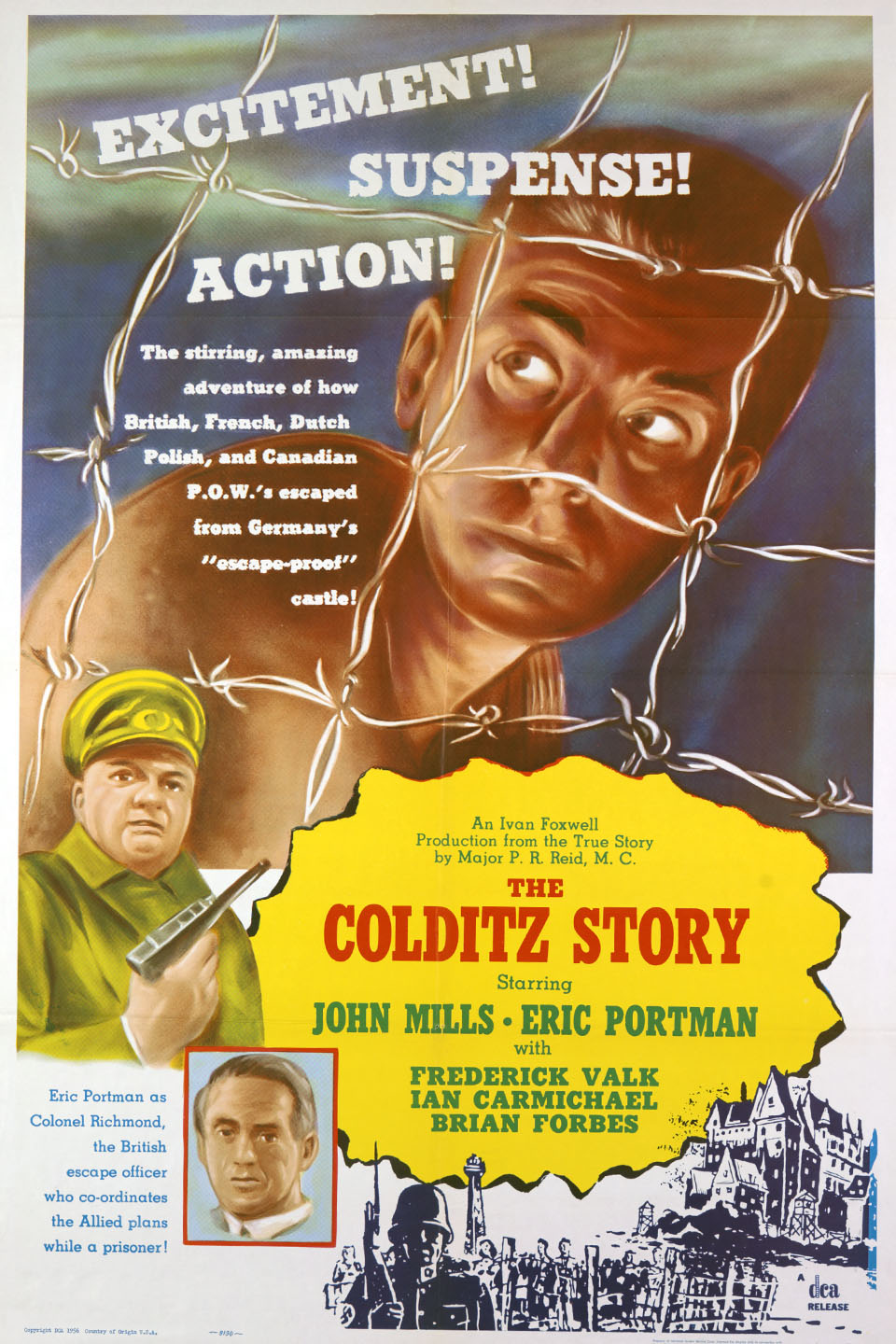 The Colditz Story   1955  DVD