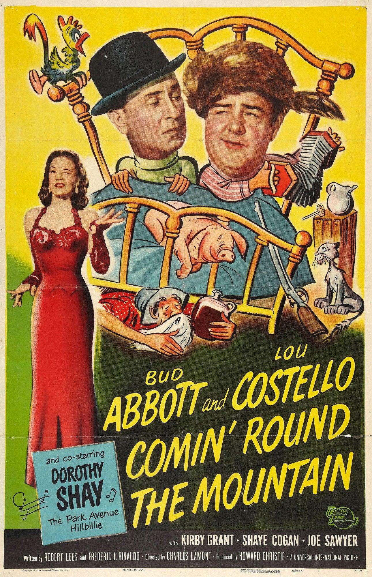 Comin' Round The Mountain   1951   DVD