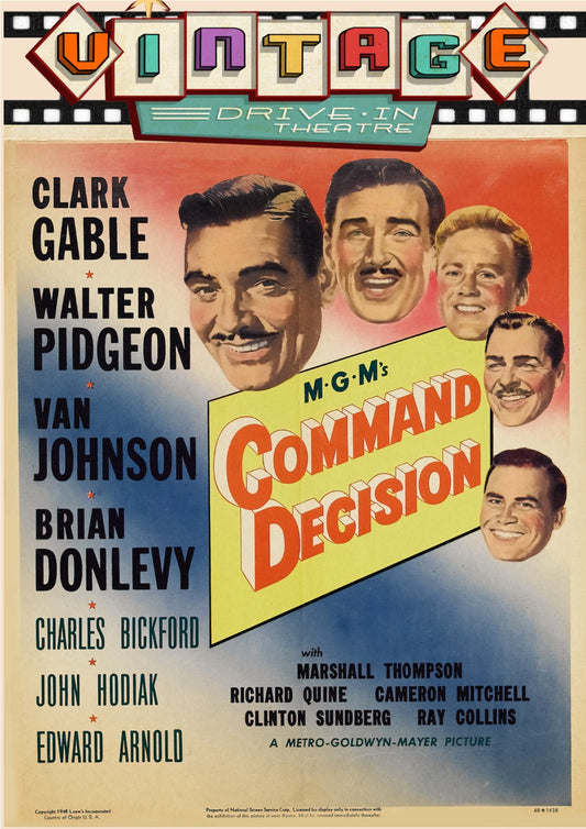 Command Decision  1948 DVD