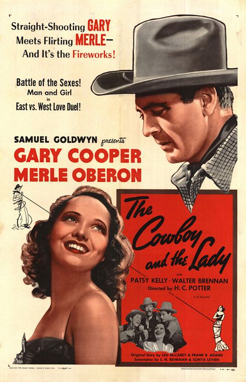 The Cowboy And The Lady  1938  DVD