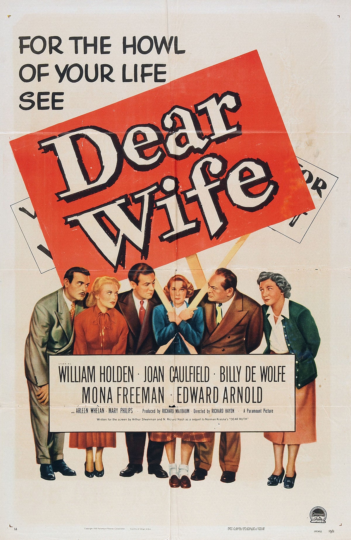 Dear Wife  1949 DVD