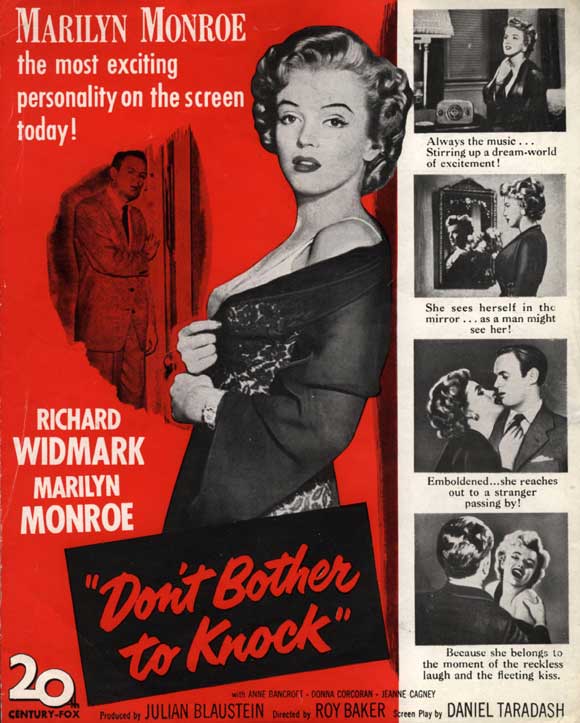 Don't Bother To Knock    1952   DVD