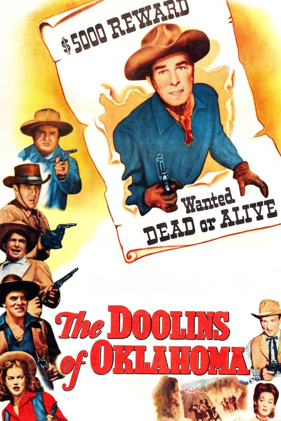 The Doolins Of Oklahoma  1949 DVD