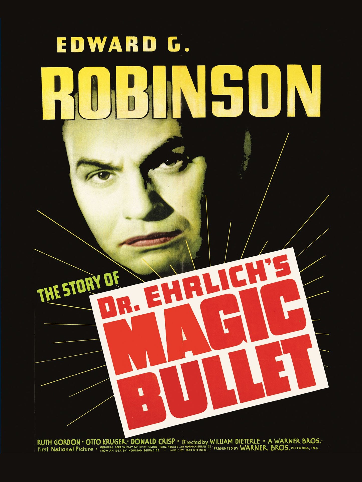 Dr. Ehrlich's Magic Bullet   1940  DVD