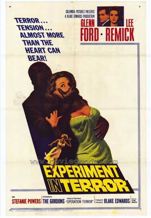 Experiment In Terror   1962  DVD