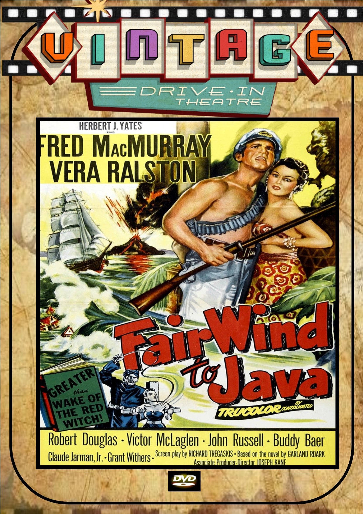 Fair Wind To Java   1953   DVD