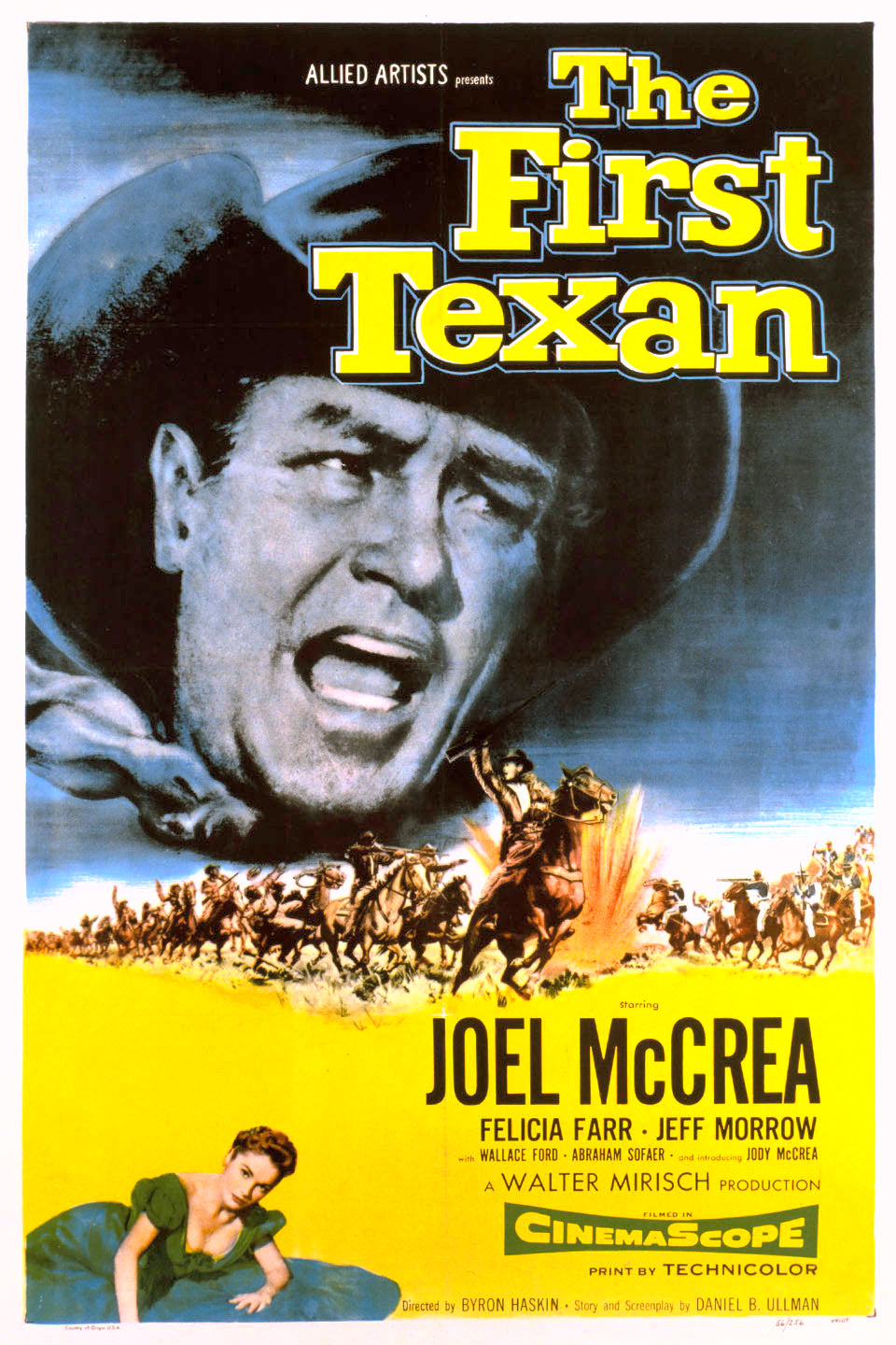 The First Texan    1956  DVD