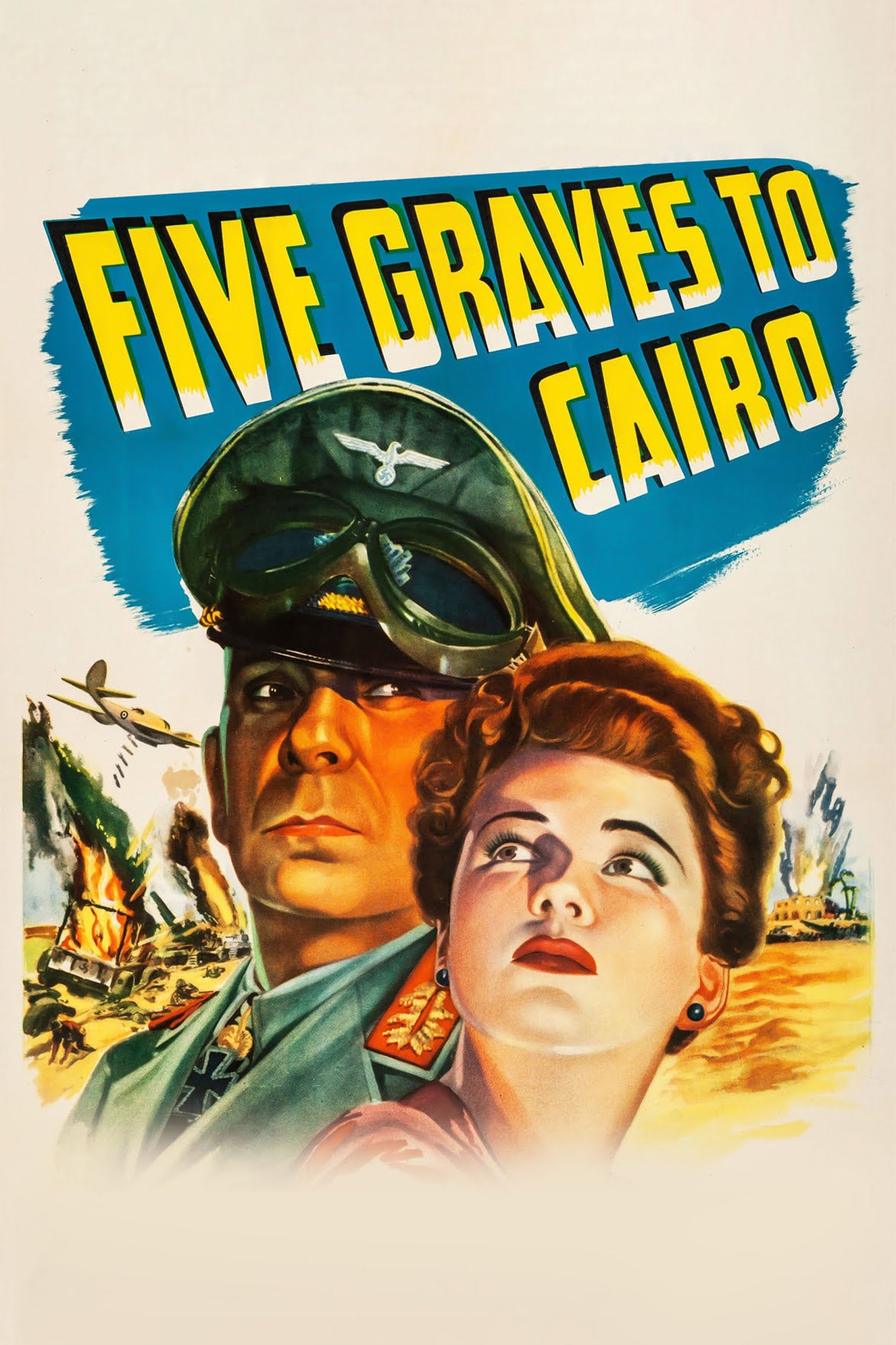 Five Graves To Cairo   1943   DVD