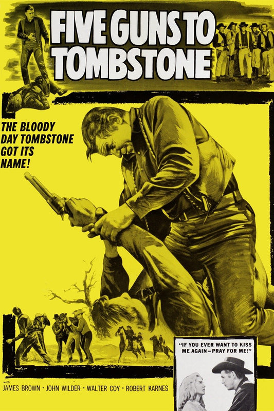 Five Guns To Tombstone  1960  DVD