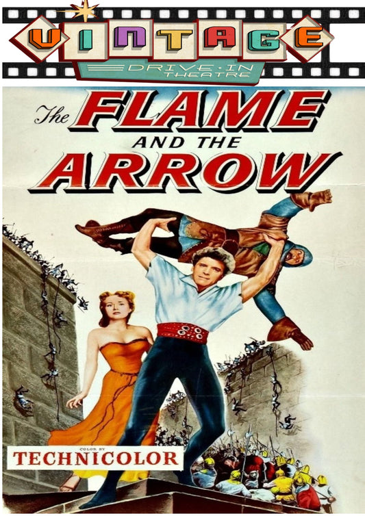 The Flame And The Arrow  1950  DVD