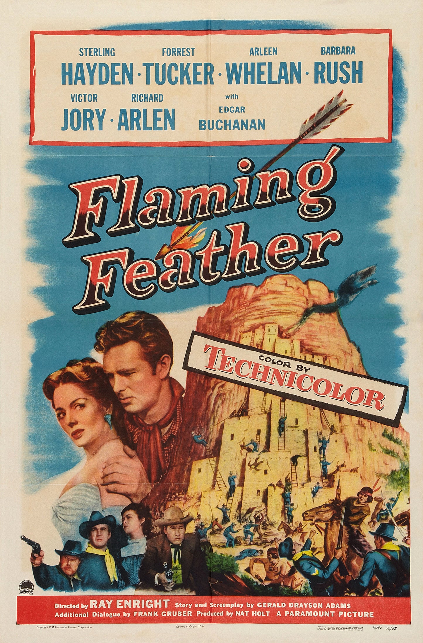 Flaming Feather  1952  DVD