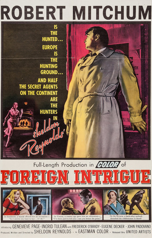 Foreign Intrigue  1956 DVD