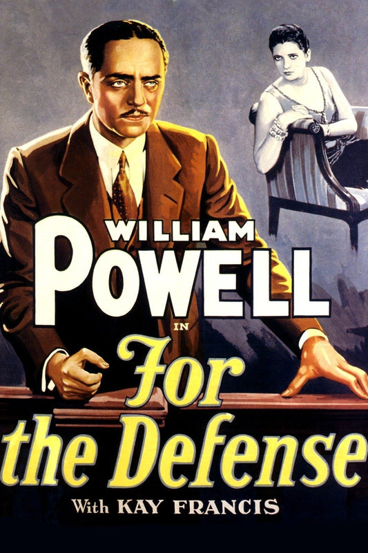 For The Defense   1930   DVD