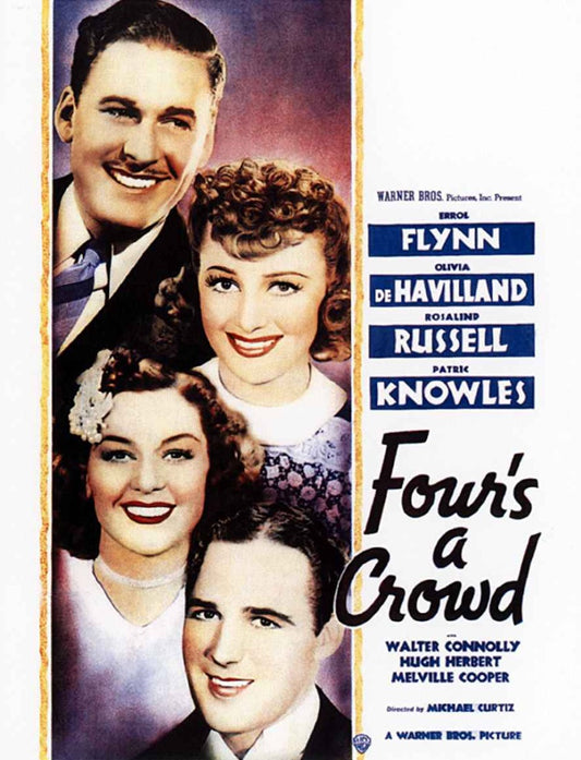 Four's A Crowd   1938   DVD