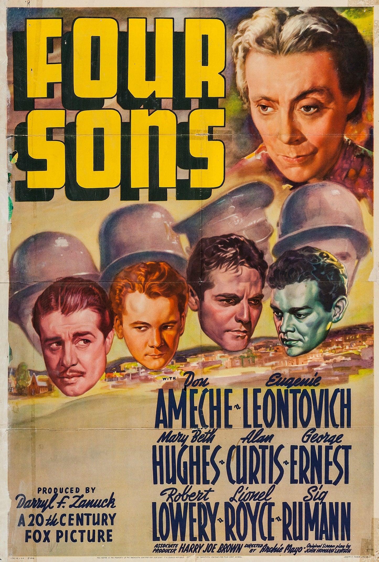 Four Sons   1940 DVD