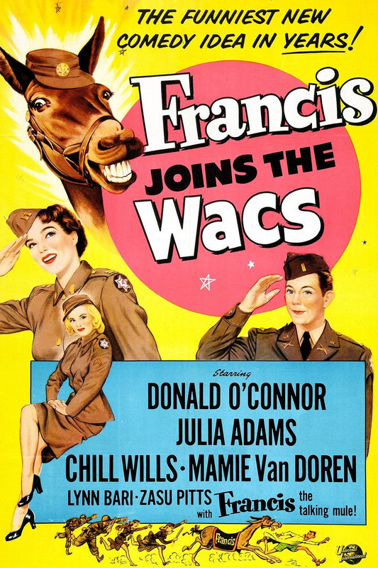 Francis Joins The WACS   1954  DVD