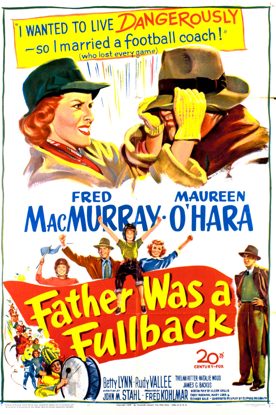 Father Was A Fullback   1949   DVD