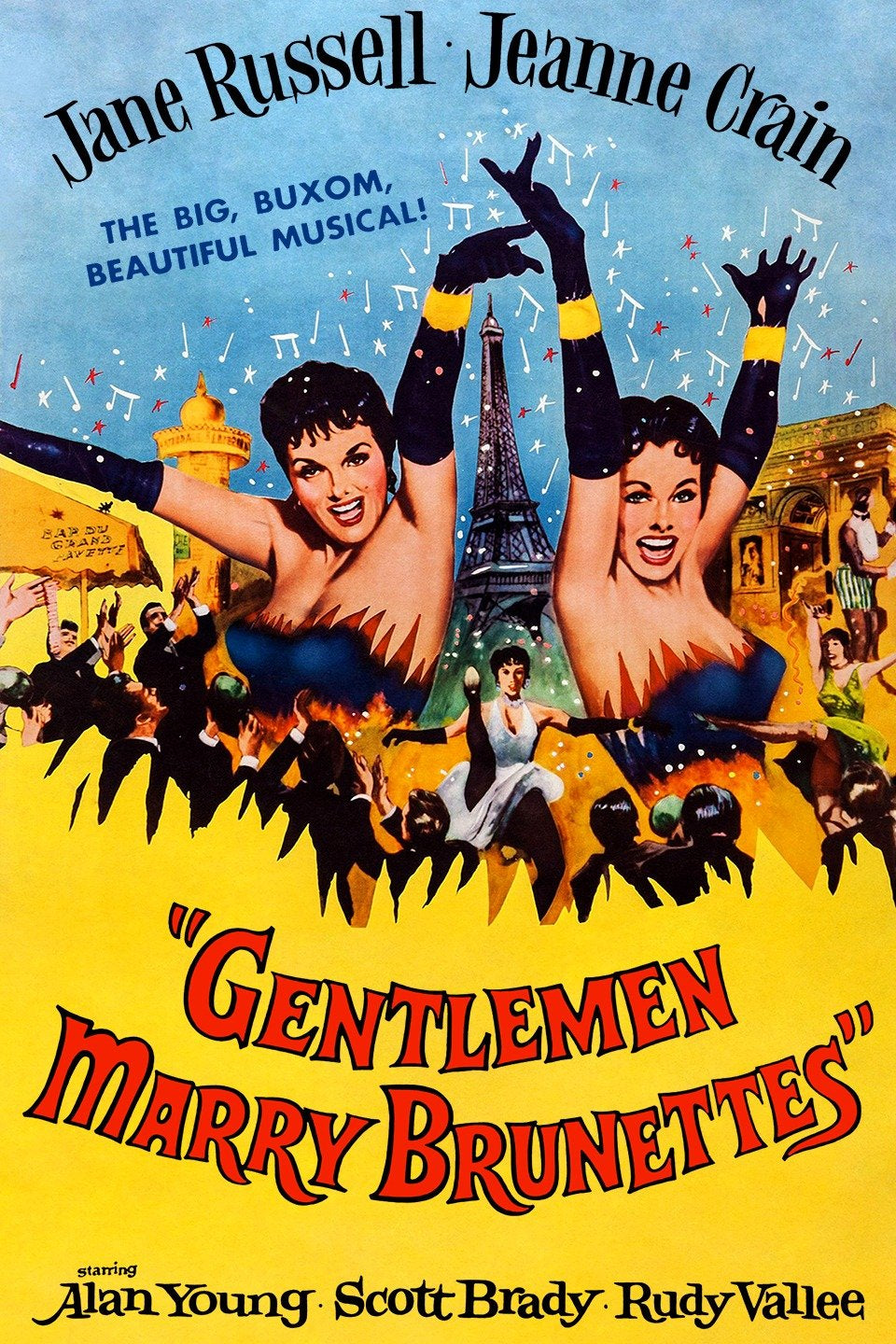 Gentlemen Marry Brunettes    1955   DVD