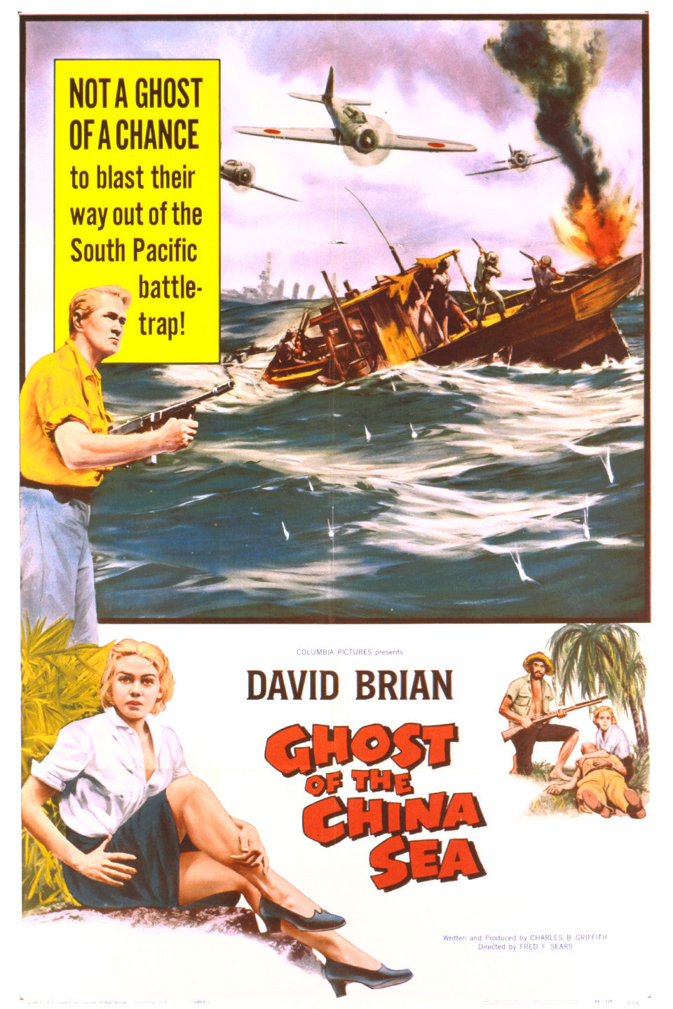 Ghost Of The China Sea   1958  DVD