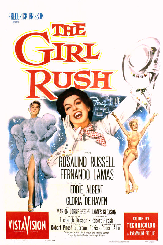 The Girl Rush  1955  DVD
