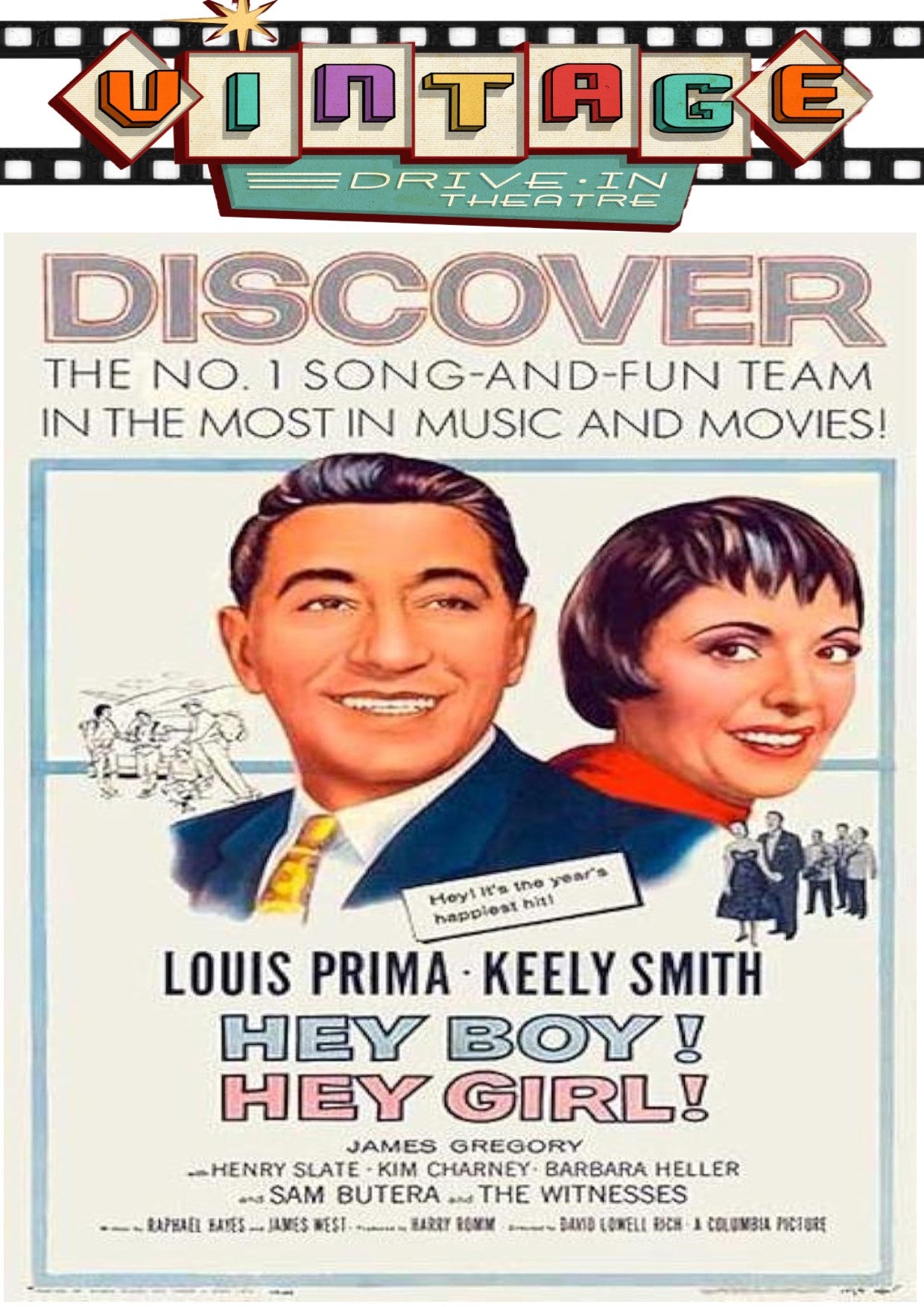 Hey Boy! Hey Girl!   1959  DVD