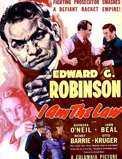 I Am The Law  1938  DVD