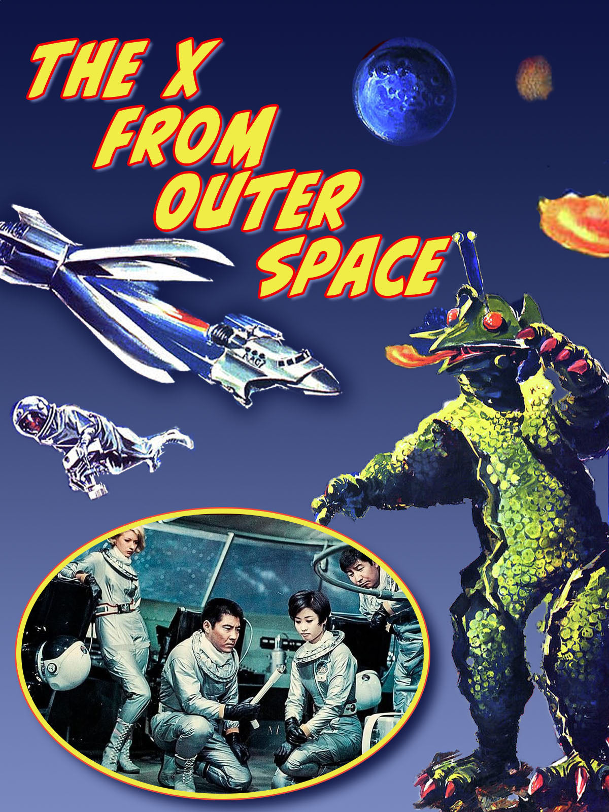 The X From Outer Space   1967  DVD