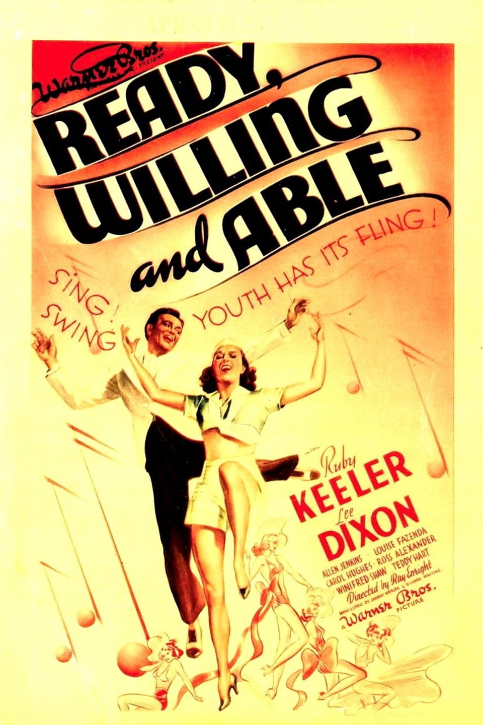 Ready , Willing And Able   1937 DVD