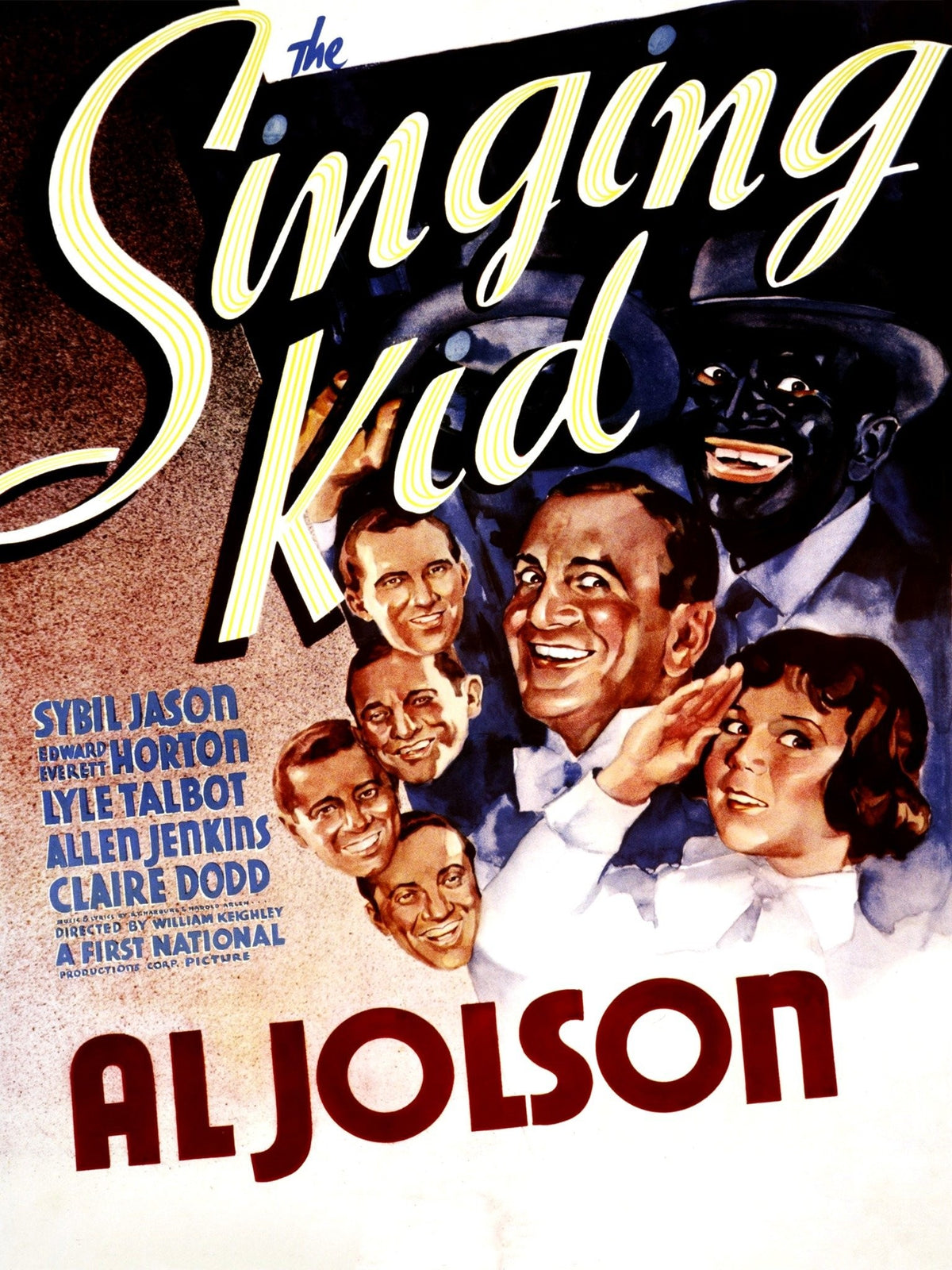 The Singing Kid   1936  DVD