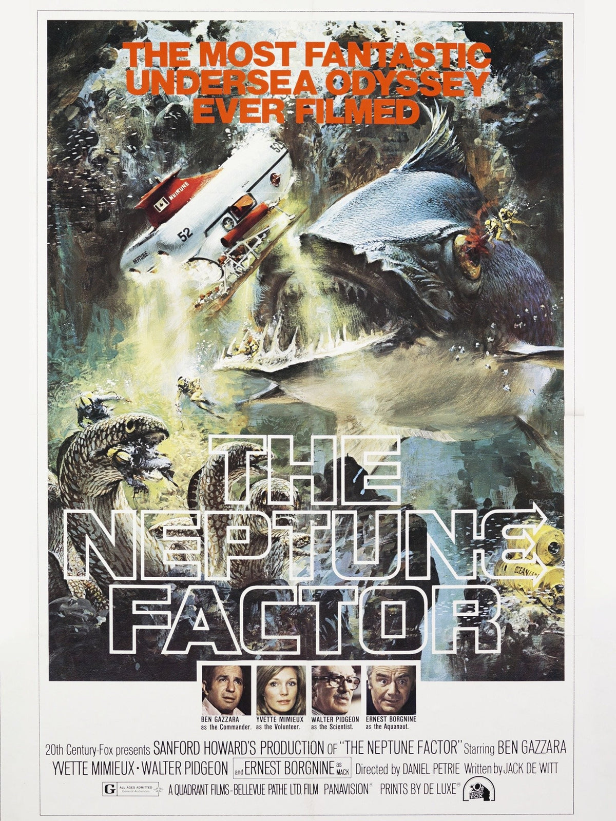 The Neptune Factor   1973  DVD