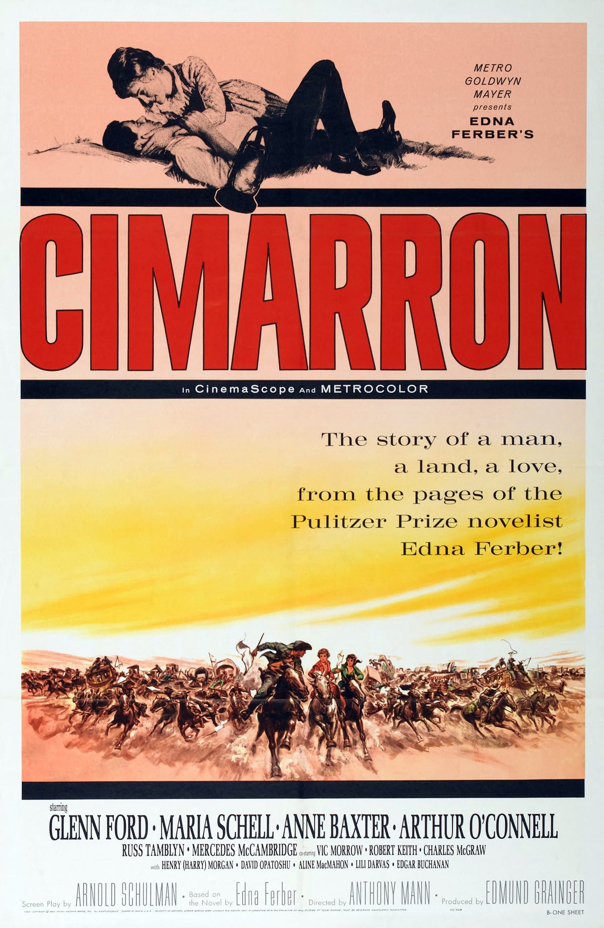 Cimarron  1960  DVD