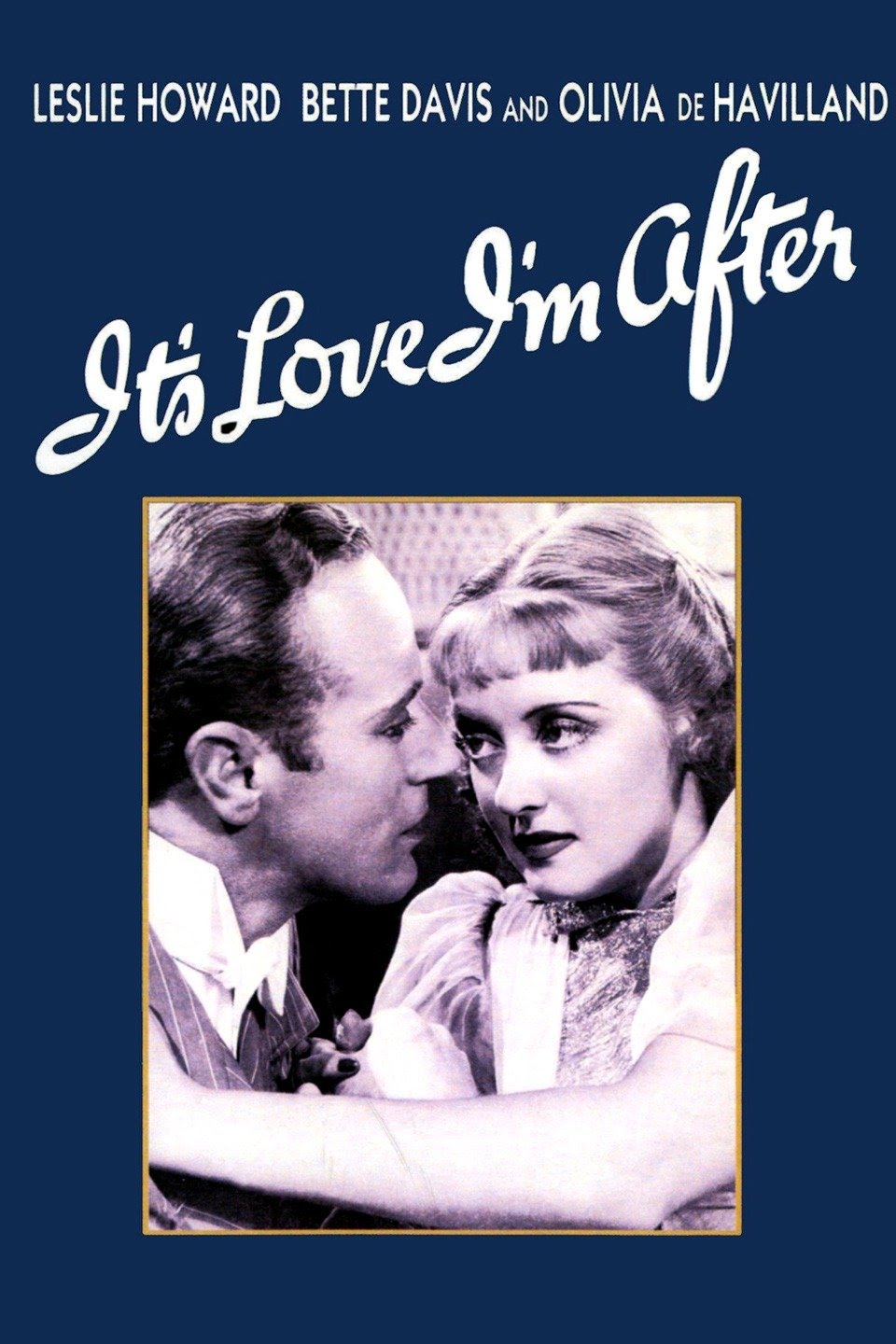 It's Love I'm After   1937  DVD