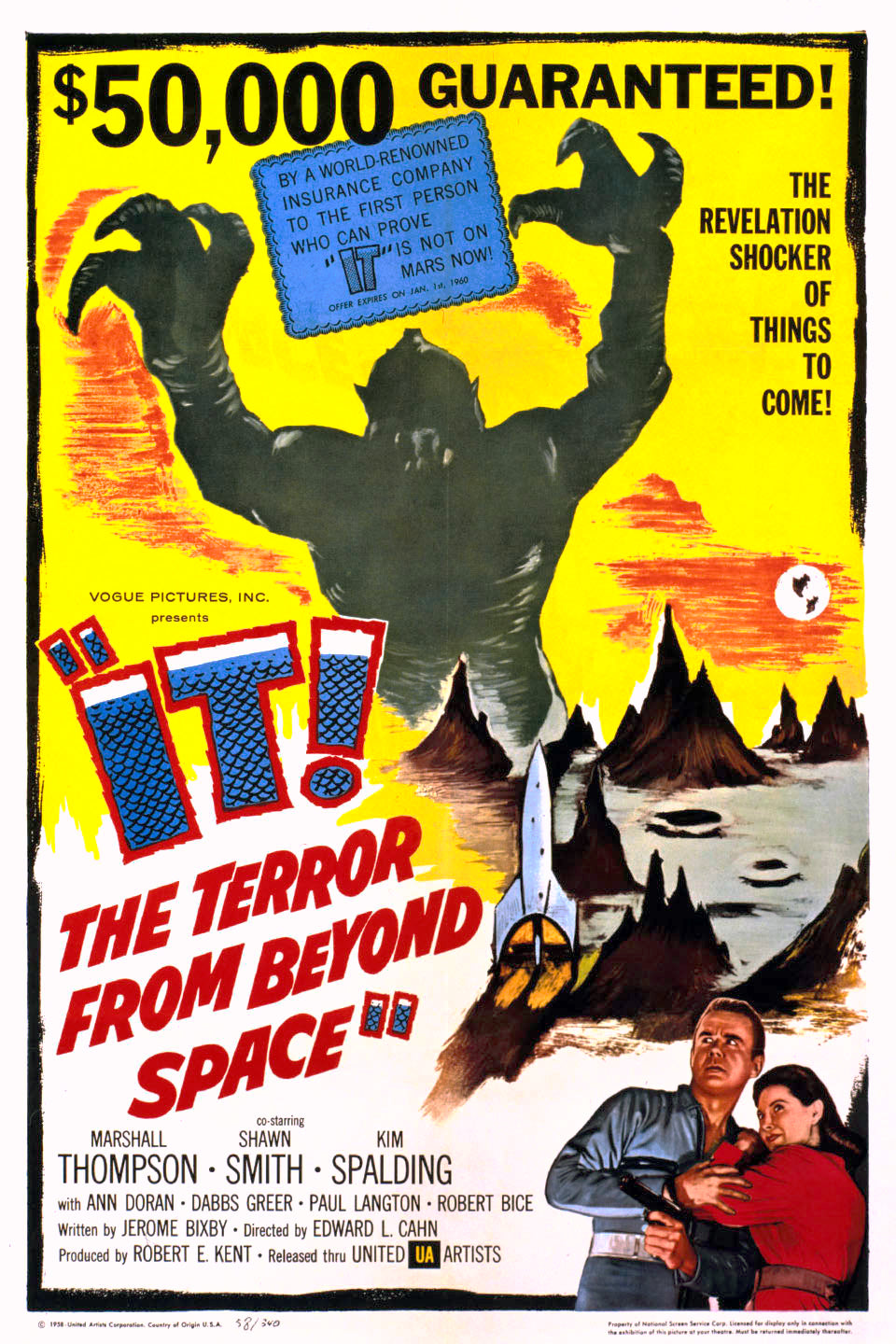 It! The Terror From Beyond Space   1958 Digital Download