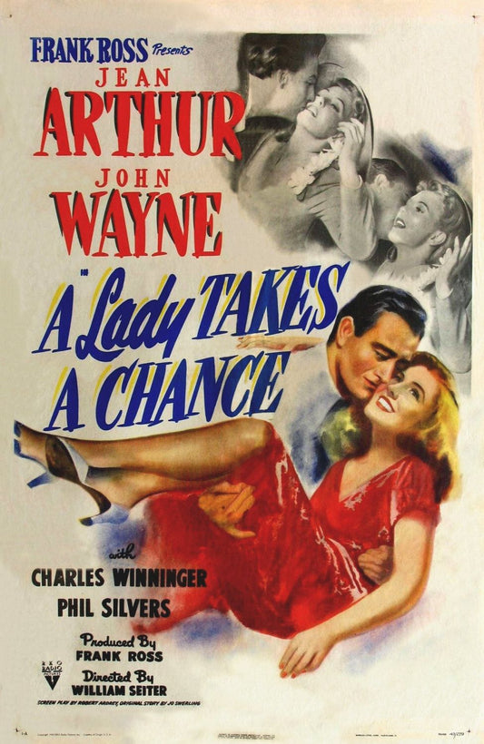 A Lady Takes A Chance   1943  DVD