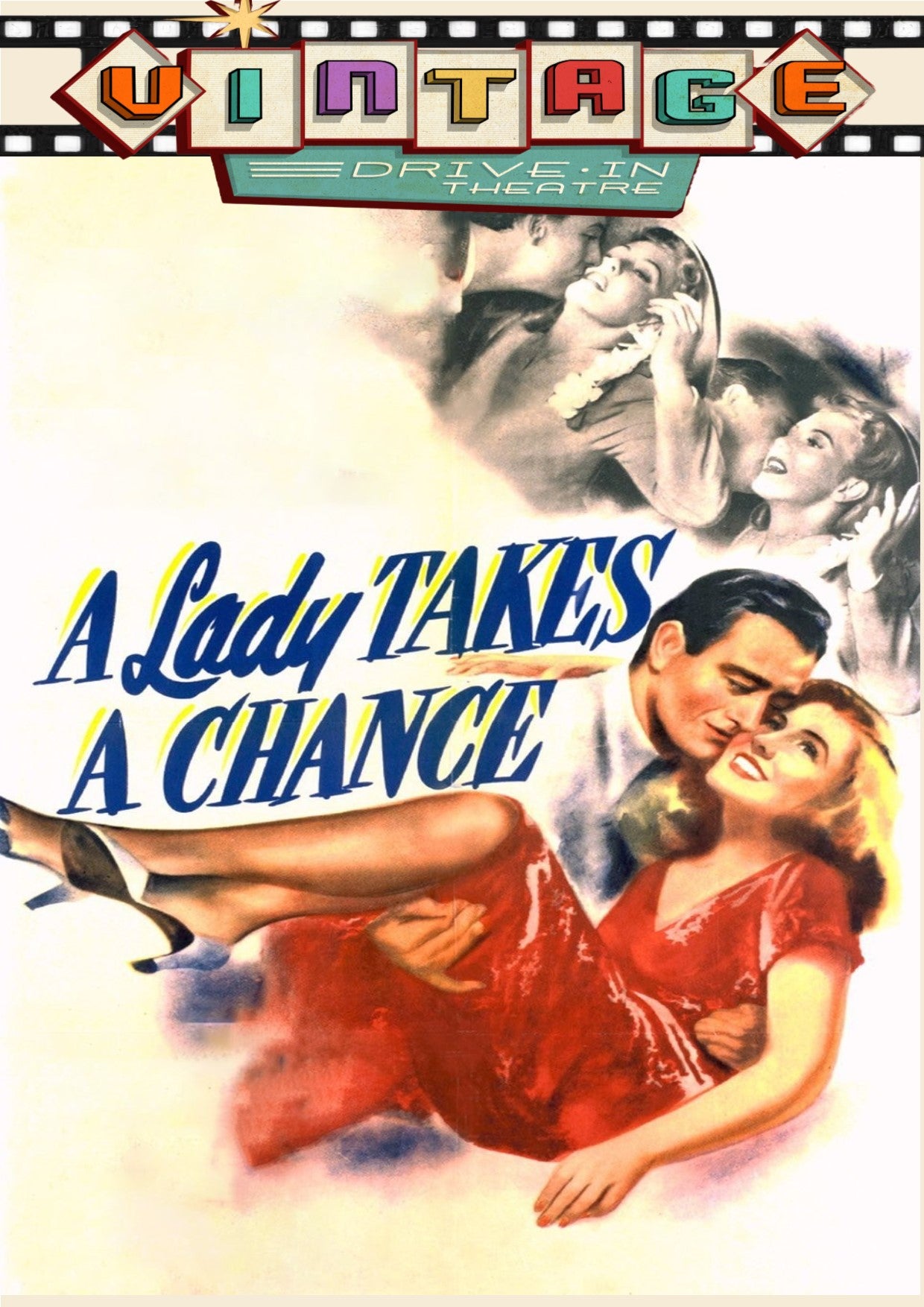A Lady Takes A Chance   1943  DVD
