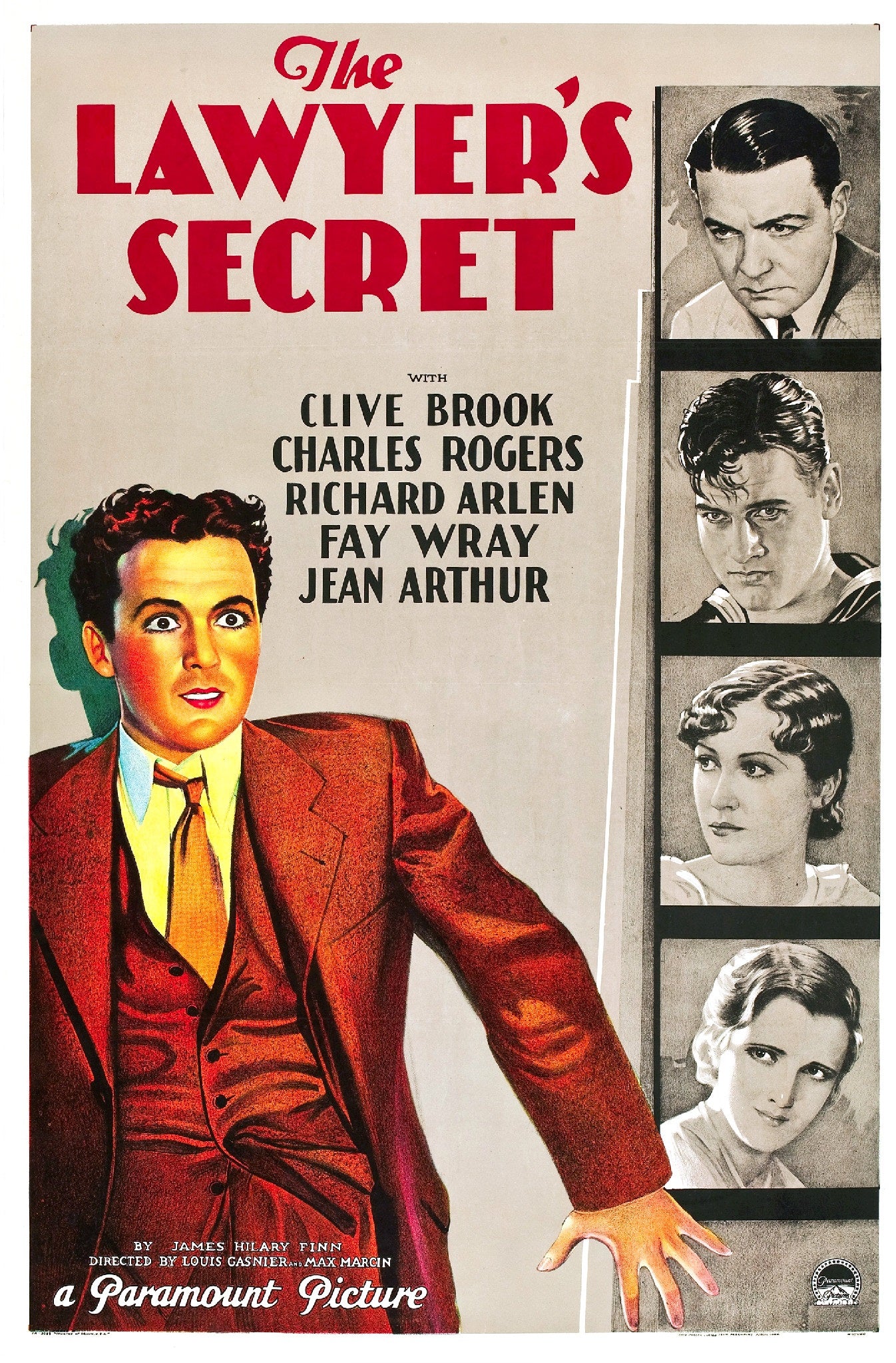 The Lawyer's Secret   1931  DVD