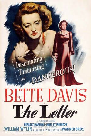 The Letter  1940  DVD