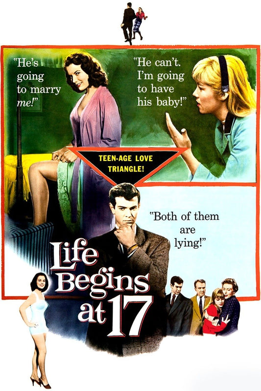 Life Begins At 17   1958  DVD