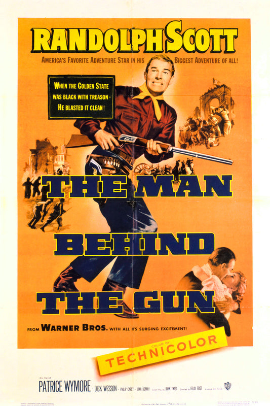 The Man Behind The Gun   1953  DVD